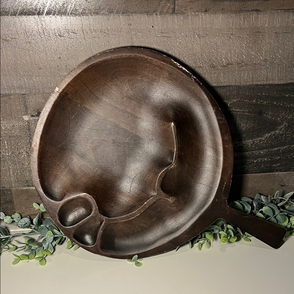 Handcrafted Acacia Wooden Serving Tray